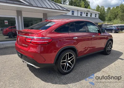 2019 Mercedes-Benz Gle Coupe 43 Amg из США, поврежденный, VIN 4JGED6EB2KA152765